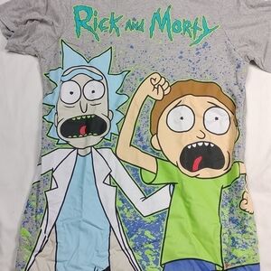 Rick & Morty juniors size XL t-shirt